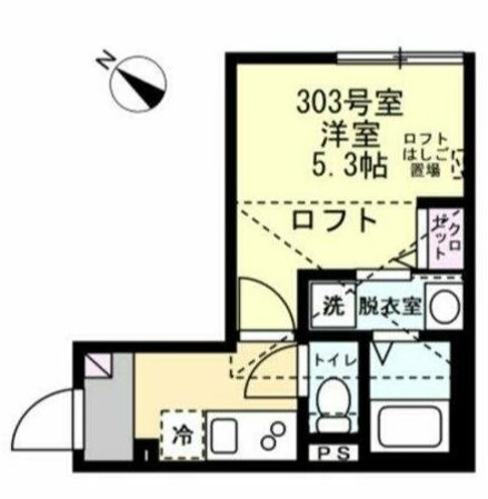 ベイルーム平間の物件間取画像